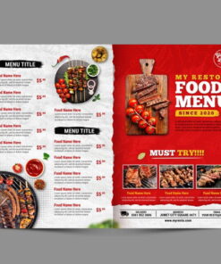 Menu - thực đơn