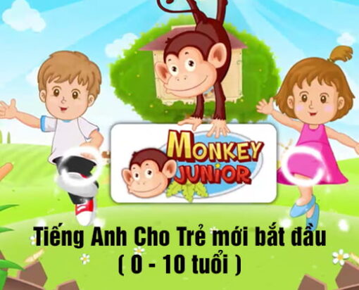Monkey Junior tiếng anh cho trẻ